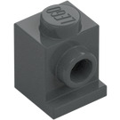 LEGO Donker steengrijs Steen 1 x 1 met Koplamp (4070 / 30069)