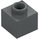 LEGO Dark Stone Gray Brick 1 x 1 x 0.7 (86996)