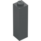 LEGO Dark Stone Gray Brick 1 x 1 x 3 (14716)