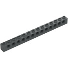 LEGO Dark Stone Gray Brick 1 x 14 with Holes (32018)