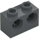 LEGO Donker steengrijs Steen 1 x 2 met 2 Gaten (32000)