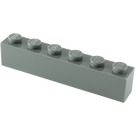 LEGO Gris pierre foncé Brique 1 x 6 (3009 / 30611)