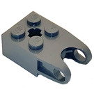 LEGO Grigio pietra scuro Mattoncino 2 x 2 con Innesto a sfera e Axlehole (presa arrotondata stretta) (57910)