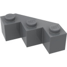 LEGO Gris Pierre Foncé Brique 3 x 3 Facet (2462)