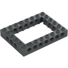 LEGO Dunkles Steingrau Stein 6 x 8 mit Open Mitte 4 x 6 (1680 / 32532)