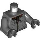 LEGO Gris pierre foncé Bruce Wayne (Drifter) Minifig Torse (973 / 76382)