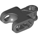 LEGO Dark Stone Gray Connector 2 x 3 with Ball Socket and Smooth Sides and Rounded Edges (93571)