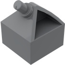 LEGO Dark Stone Gray Console 2 x 2 for Steering Wheel (30640)