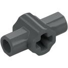 LEGO Dark Stone Gray Cross Connector with Holes and Axle Holders (24122 / 49133)