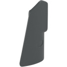 LEGO Dark Stone Gray Curved Panel 22 Left (11947 / 43500)