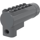 LEGO Dark Stone Gray Cylinder 8 x 3 Ø 20.9 (87944)