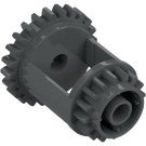 LEGO Mørk steingrå Differential Tannhjul Casing (6573)