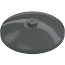 LEGO Dark Stone Gray Dish 4 x 4 (Solid Stud) (3960 / 30065)