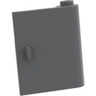 LEGO Dark Stone Gray Door 1 x 3 x 3 Right with Hollow Hinge (60657)