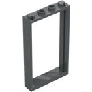 LEGO Dark Stone Gray Door Frame 1 x 4 x 6 (Single Sided) (40289 / 60596)