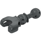 LEGO Dark Stone Gray Double Ball Joint with Ball Socket (90609)