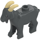 LEGO Dark Stone Gray Goat with Tan Horns (109167)