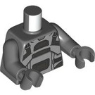 LEGO Dark Stone Gray Gurney Halleck Minifig Torso (973 / 76382)