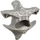 LEGO Dark Stone Gray Hammer Shark Head Cover (93165)