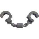 LEGO Dark Stone Gray Handcuffs (Short) (61482 / 97927)