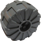 LEGO Dark Stone Gray Hard Plastic Wheel Ø54 x 30 (2515)