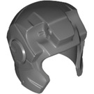 LEGO Dunkles Steingrau Helm mit Ear und Forehead Guards (10907)