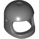 LEGO Dark Stone Gray Helmet with Thick Chin Strap (50665)