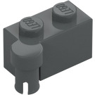 LEGO Dark Stone Gray Hinge Brick 1 x 4 Top (3830 / 65122)