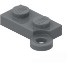 LEGO Dark Stone Gray Hinge Plate 1 x 4 Base (2429)