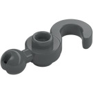 LEGO Dark Stone Gray Hook 1 x 3 with Towball (30395 / 66904)