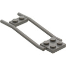 LEGO Mörk Stengrå Häst Hitching (2397 / 49134)