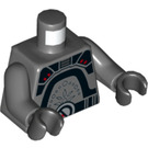 LEGO Dark Stone Gray Inquisitor Fifth Brother Minifig Torso (973 / 76382)