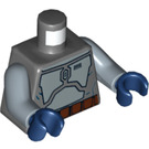 LEGO Dunkles Steingrau Jango Fett Torso (973 / 76382)