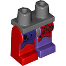LEGO Donker Steengrijs Jestro (70316) Minifigure Heupen en benen (3815 / 23944)
