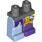 LEGO Dark Stone Gray Jestro Minifigure Hips and Legs (3815 / 28853)