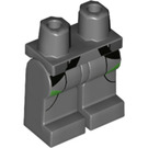 LEGO Dunkles Steingrau Kaz Xiono Minifigure Hüften und Beine (3815 / 50077)