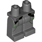 LEGO Dark Stone Gray Kaz Xiono Minifigure Hips and Legs (3815 / 50077)