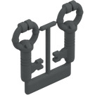 LEGO Dark Stone Gray Keys on Sprue (40236 / 40359)