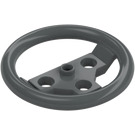 LEGO Dark Stone Gray Large Steering Wheel (2741)