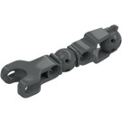 LEGO Dark Stone Gray Long Ball Joint with Ball Socket and Beam (90615)