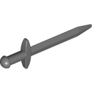 LEGO Gris pierre foncé Longue Épée avec une garde étroite (98370)