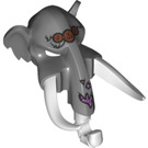 LEGO Dark Stone Gray Mammoth Mask with Tusks (17420 / 20911)