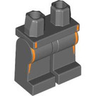 LEGO Dark Stone Gray McLaren Race Driver Minifigure Hips and Legs (73200 / 108314)