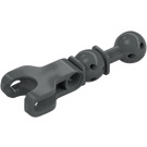 LEGO Dark Stone Gray Medium Ball Joint with Ball Socket and Beam (90608)