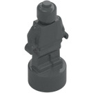 LEGO Dark Stone Gray Minifig Statuette (53017 / 90398)