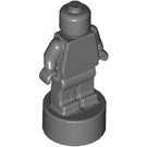 LEGO Dark Stone Gray Minifig Statuette (53017 / 90398)