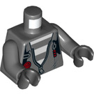 LEGO Gris piedra oscuro Minifigura Torso (973 / 76382)