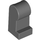 LEGO Dark Stone Gray Minifigure Leg, Right (3816)