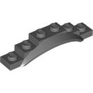 LEGO Gris pierre foncé Garde-boue assiette 1 x 6 avec Bord (4925 / 62361)