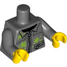 LEGO Dark Stone Gray Paintball Player Torso (973 / 88585)
